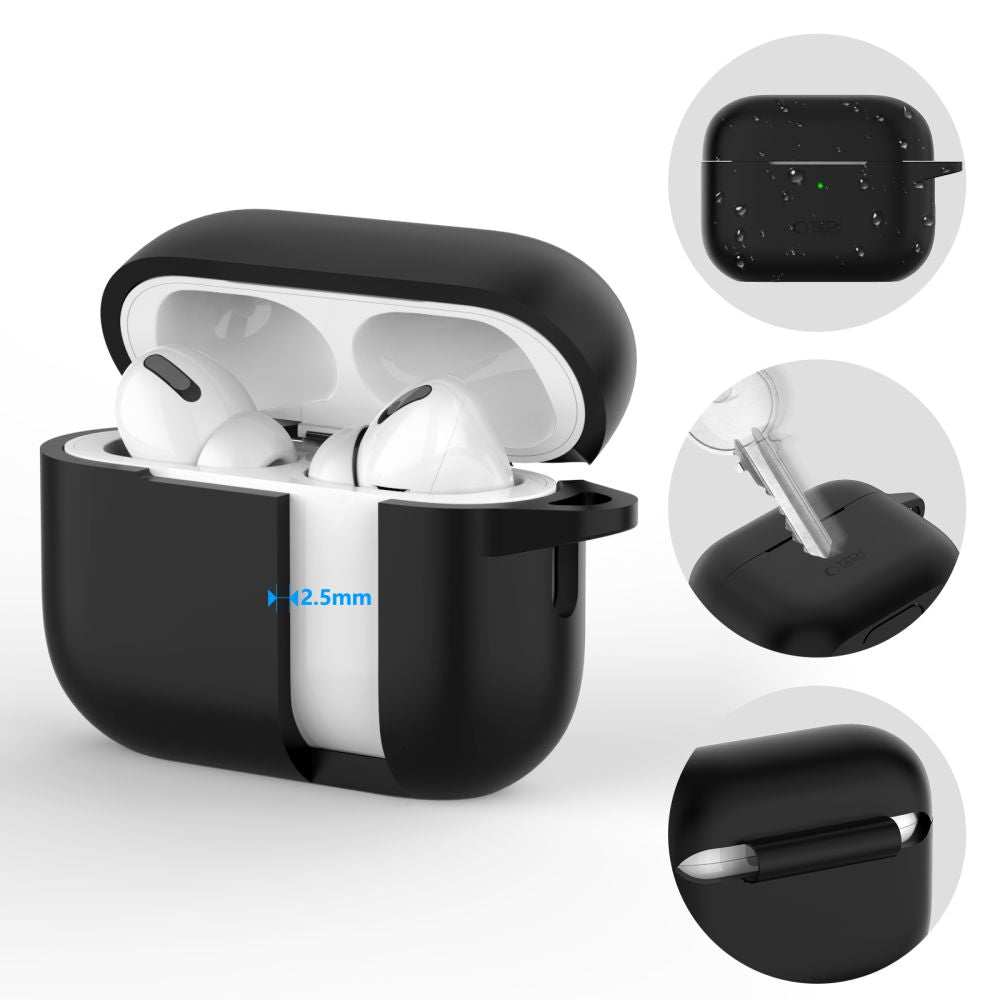 Tech Protect Silikonekrog Til Apple Airpods Pro 1/2 Babyblå