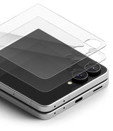 Hærdet Glas Ringke Cover Display Pro 2 Pack Galaxy Z Flip 8 Clear