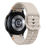 Tech Protect Silikone Sport Samsung Galaxy Watch 4 / 5 / 5 Pro / 6 / 7 / Fe Starlight