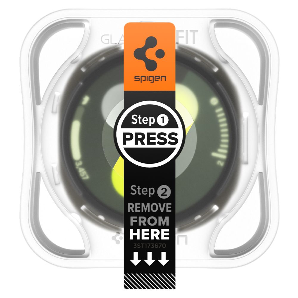Hærdet Glas Spigen Glas.Tr Ez Fit Ac 2 Pack Galaxy Watch 8/9 (44 Mm) Klar