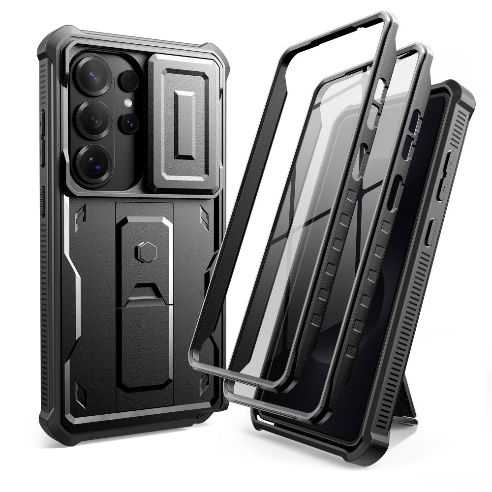 Tech Protect Kevlar Cam+ 2 Sæt Galaxy S26 Ultra Sort