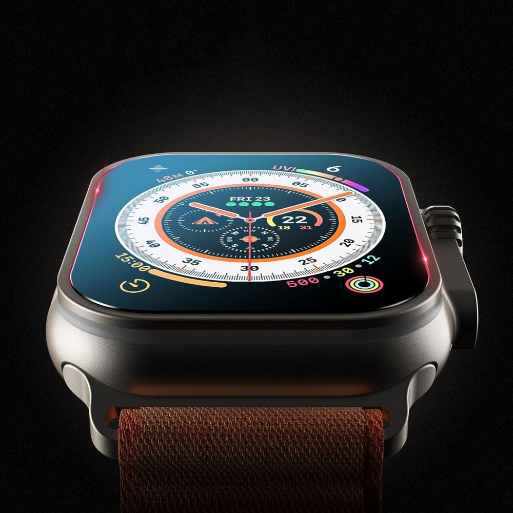 Hærdet Glas Tech Protect Easy Set+ 2 Pack Apple Watch Ultra 1/2/3/4 (49 Mm) Klar