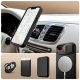 Tech Protect Kevlar Aura Magsafe Iphone 16 E / 17 E Sort