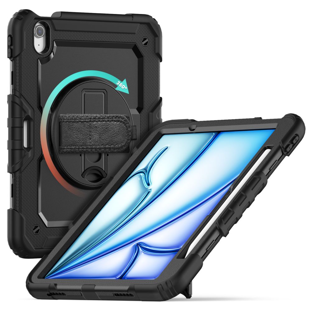 Tech Protect Solid 2 Sæt Ipad Air 11” 6 / 7 / 8 / 2024 2026 Sort