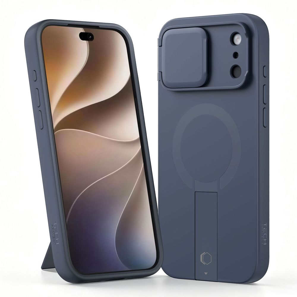 Tech Protect Kevlar Aura Magsafe Iphone 17 Pro / 18 Pro Marineblå