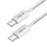 Tech Protect Ultraboost Lite Type C Kabel Pd 60 W / 3 A 100 Cm Hvid