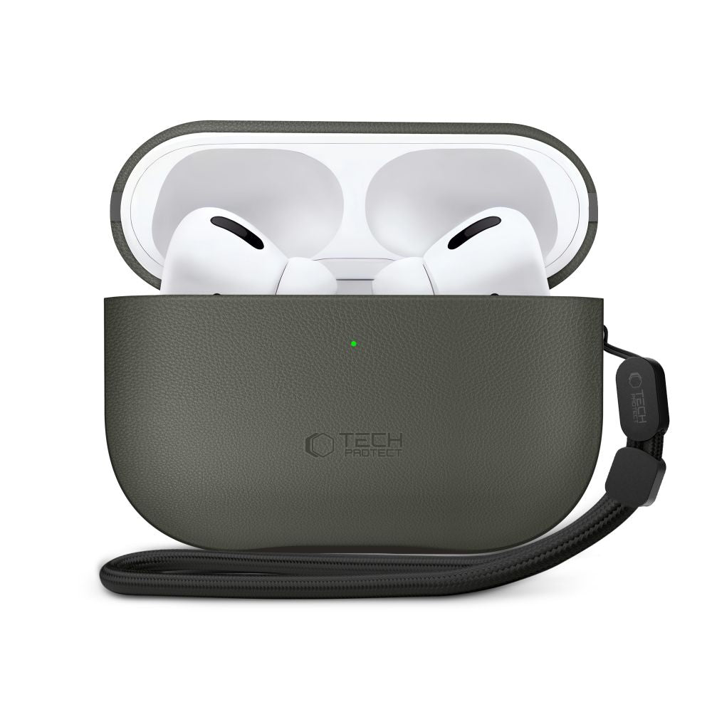 Tech Protect Naturalfit Apple Airpods Pro 3 Olivegrøn
