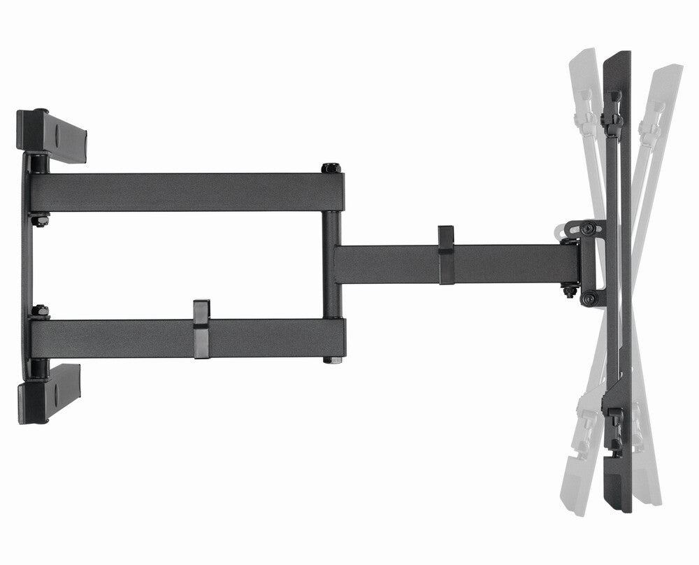 Gembird WM-80ST-05 tv-beslag 2,03 m (80") Sort