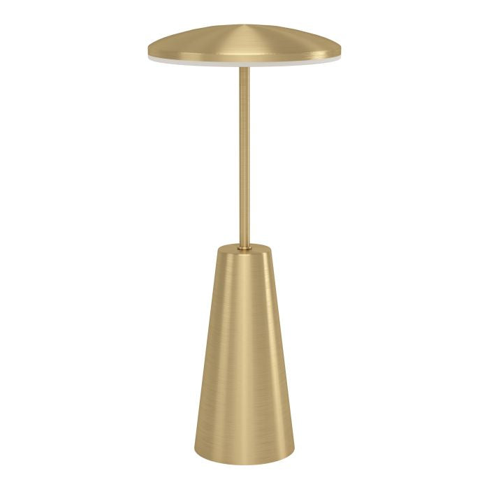 Eglo Piccola brushed brass portable bordlampe