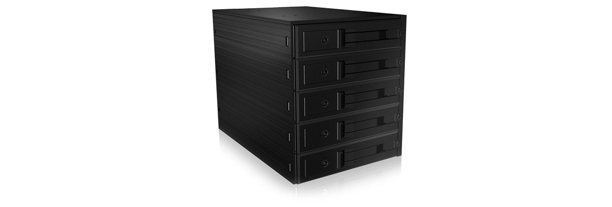 ICY BOX IB-565SSK 3x 5.25" Storage drive tray Black