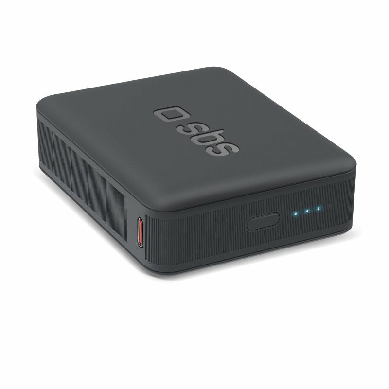 SBS TEBB10000HDPD20K powerbank Lithium polymer (LiPo) 10000 mAh Sort