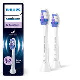 Philips Sonicare S2 Sensitive HX6052 Ekstra tandbørstehoved 2 Hvid