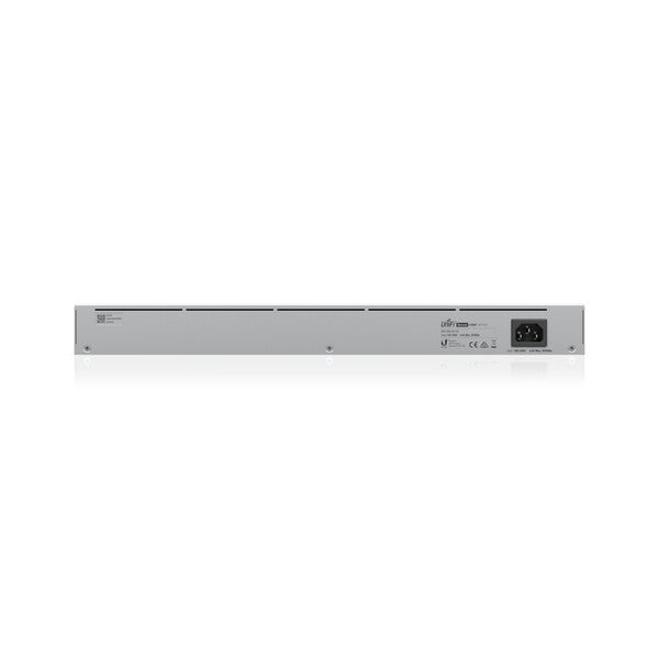 Ubiquiti UniFi USW-48-POE netværksswitch Administreret L2 Gigabit Ethernet (10/100/1000) Strøm over Ethernet (PoE) 1U Rustfrit stål