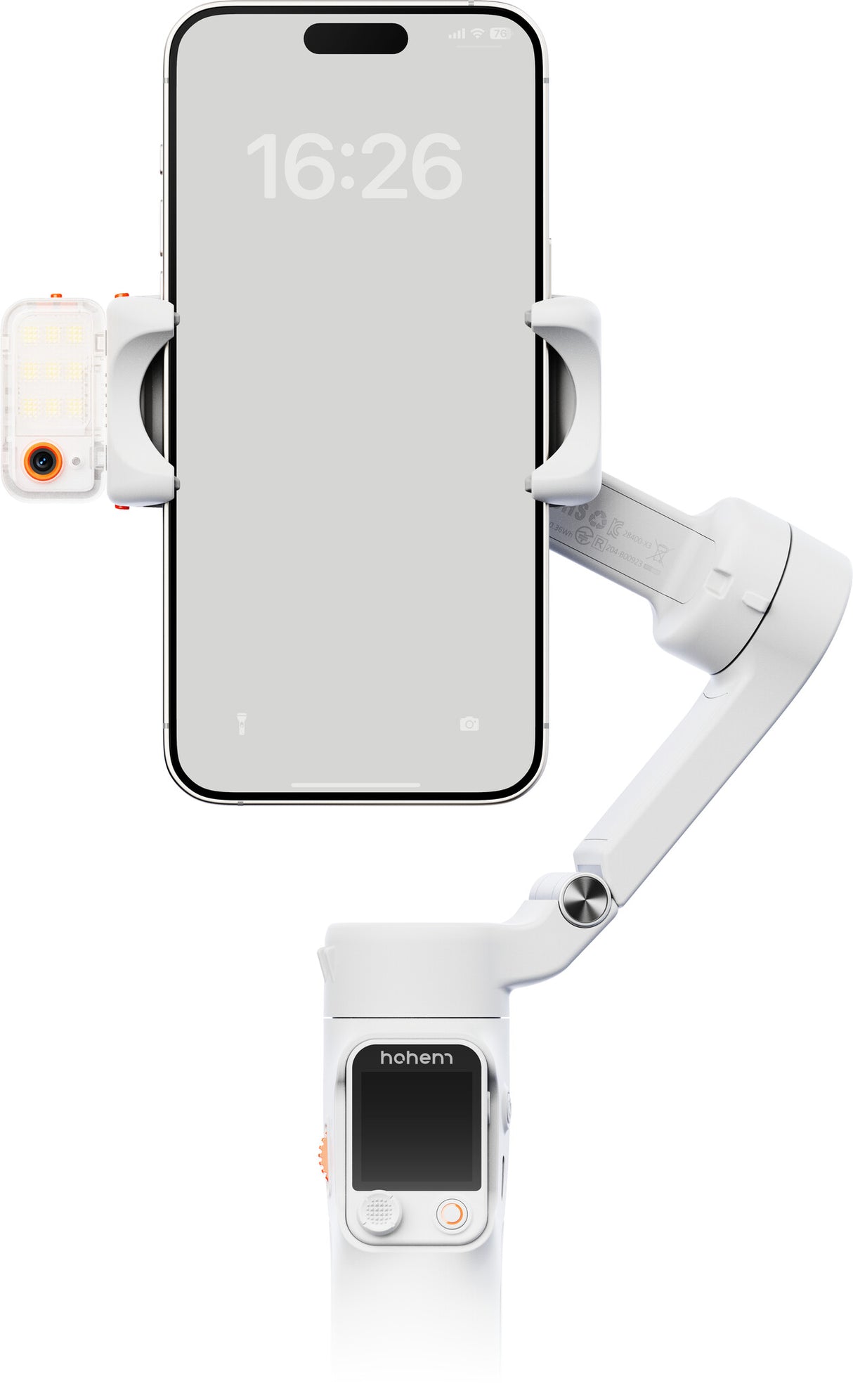 Hohem iSteady V3 Smartphone kamera stabilisator Hvid