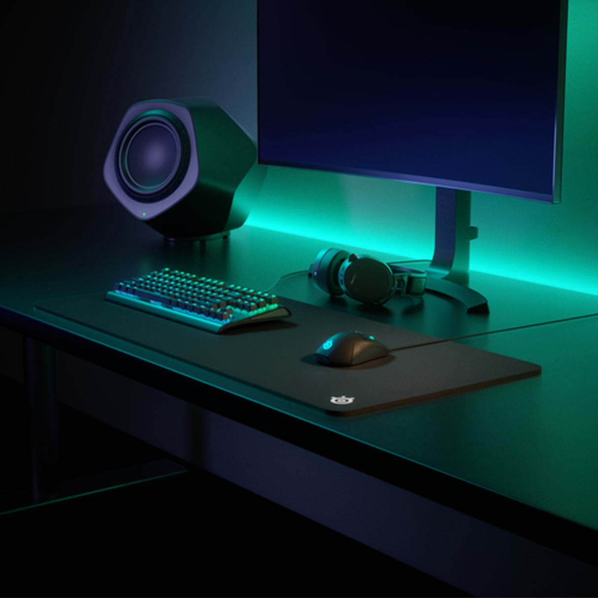 Steelseries QcK XXL Gaming musemåtte Sort