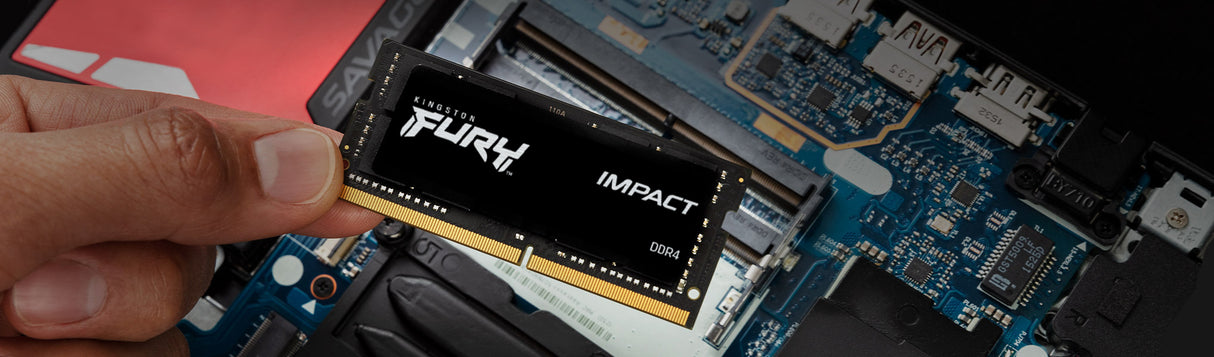 Kingston FURY Impact DDR4 16GB 3200MHz CL20 Ikke-ECC SO-DIMM 260-PIN