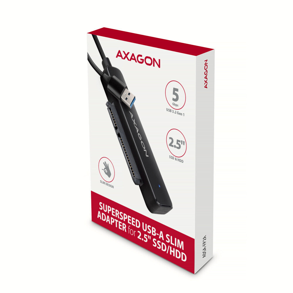 Axagon ADSA-FP2A interface-kort/adapter SATA, USB 3.2 Gen 1 (3.1 Gen 1)