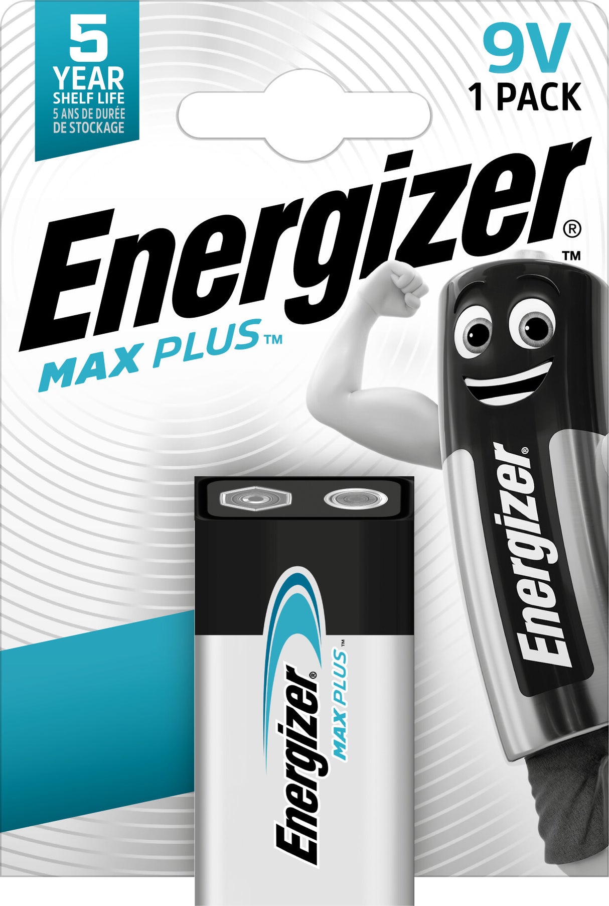Energizer Max Plus Engangsbatteri 9V