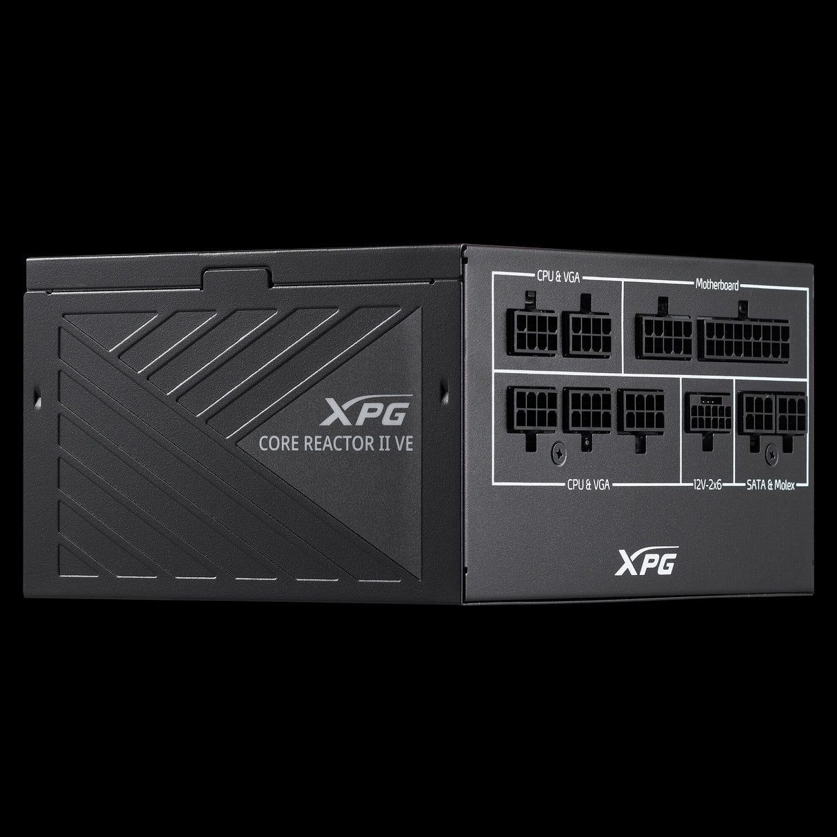 XPG COREREACTOR II VE 850W enhed til strømforsyning 24-pin ATX ATX Sort