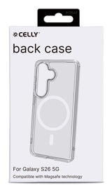 Celly GELSKINMAG mobiltelefon etui 16 cm (6.3") Cover Transparent