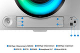 Samsung G93SD computerskærm 124,5 cm (49") 5120 x 1440 pixel Dual QHD OLED Sølv