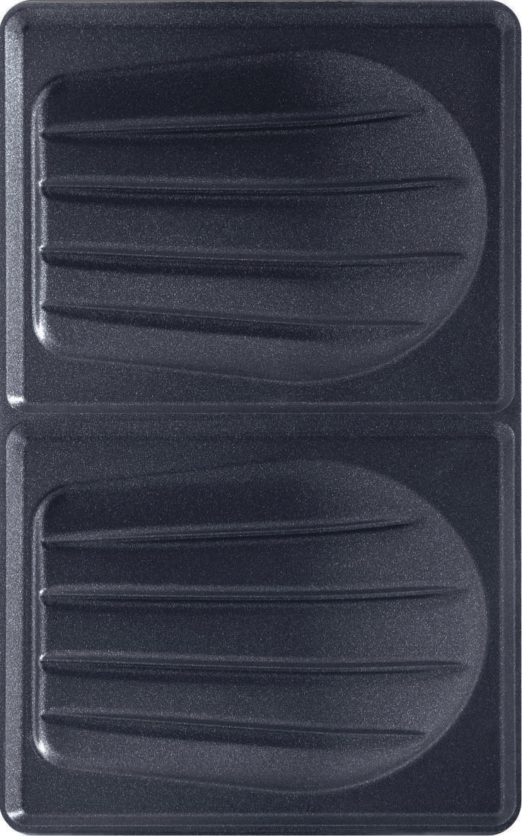 Tefal SW854D sandwichtoaster 700 W Sort, Rustfrit stål