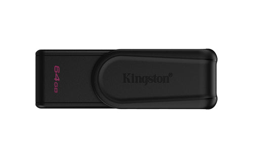 Kingston Technology DataTraveler 64 GB Portable USB 3.2 Gen 1 Exodia S (sort/sort)