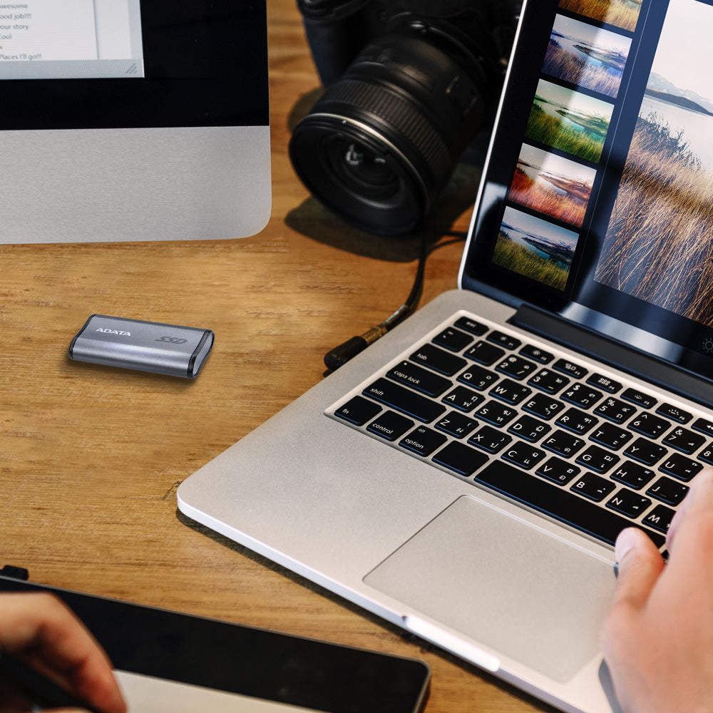 ADATA SE880 2 TB USB Type-C 3.2 Gen 2 (3.1 Gen 2) Grå