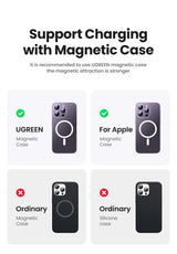 Ugreen Trådløs power bank 10000mAh 20Watt 1xUSB-C Hvid