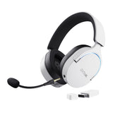 Trust GXT 491W FAYZO Headset Kabel & trådløs Spil USB Type-C Bluetooth Sort, Hvid