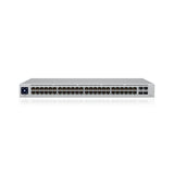 Ubiquiti UniFi USW-48-POE netværksswitch Administreret L2 Gigabit Ethernet (10/100/1000) Strøm over Ethernet (PoE) 1U Rustfrit stål