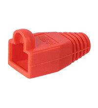 Goobay RJ45 Overtræk Red (10 pcs. polybag)