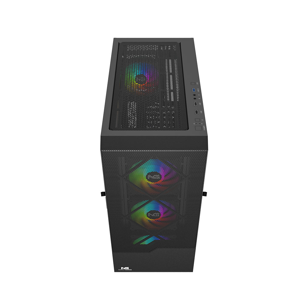 Nordic Gaming Munin RGB Tower ATX Sort