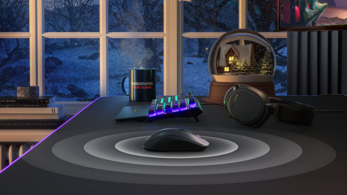 SteelSeries Rival 3 Wireless Mouse trådløs mus