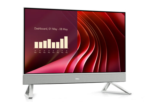 DELL EC24250 Intel Core 7 150U 60,5 cm (23.8") 1920 x 1080 pixel Berøringsskærm All-in-One PC 16 GB DDR5-SDRAM 1 TB SSD Windows 11 Pro Wi-Fi 6E (802.11ax) Hvid