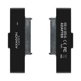 Axagon ADSA-1S6 drevkabinet HDD/SSD kabinet Sort 2.5"