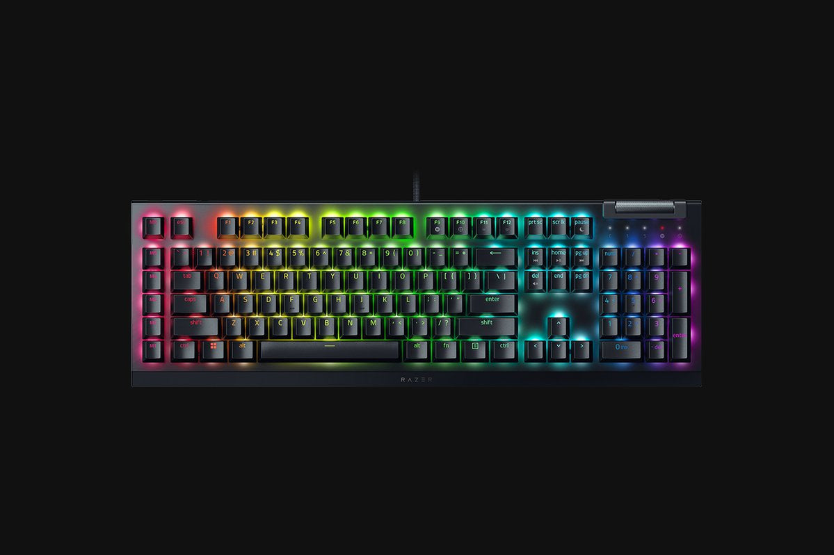 Razer Blackwidow V4 X green switch 399733 gaming keyboard