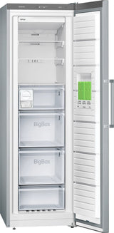 Siemens iQ300 GS36NGIEV fryser Stående fryser Fritstående 242 L Satin stål