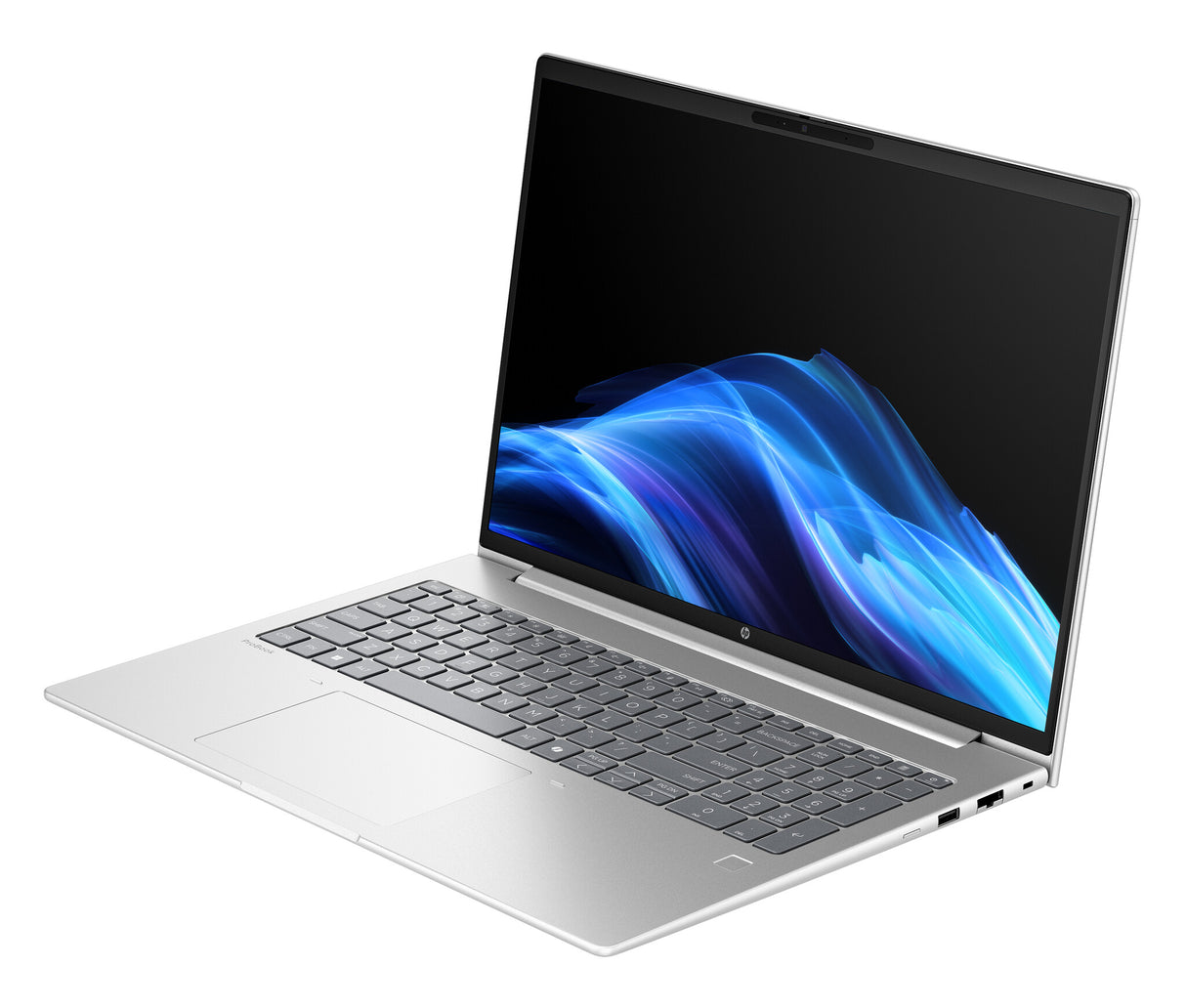 HP ProBook 4 AMD Ryzen™ 5 220 Laptop 40,6 cm (16") WUXGA 16 GB DDR5-SDRAM 512 GB SSD Wi-Fi 7 (802.11be) Windows 11 Pro AI PC Sølv