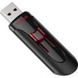 SanDisk UFM 16GB USB CRUZER GLIDE 3.0 16GB 3.2 Gen 1 USB stick Sort