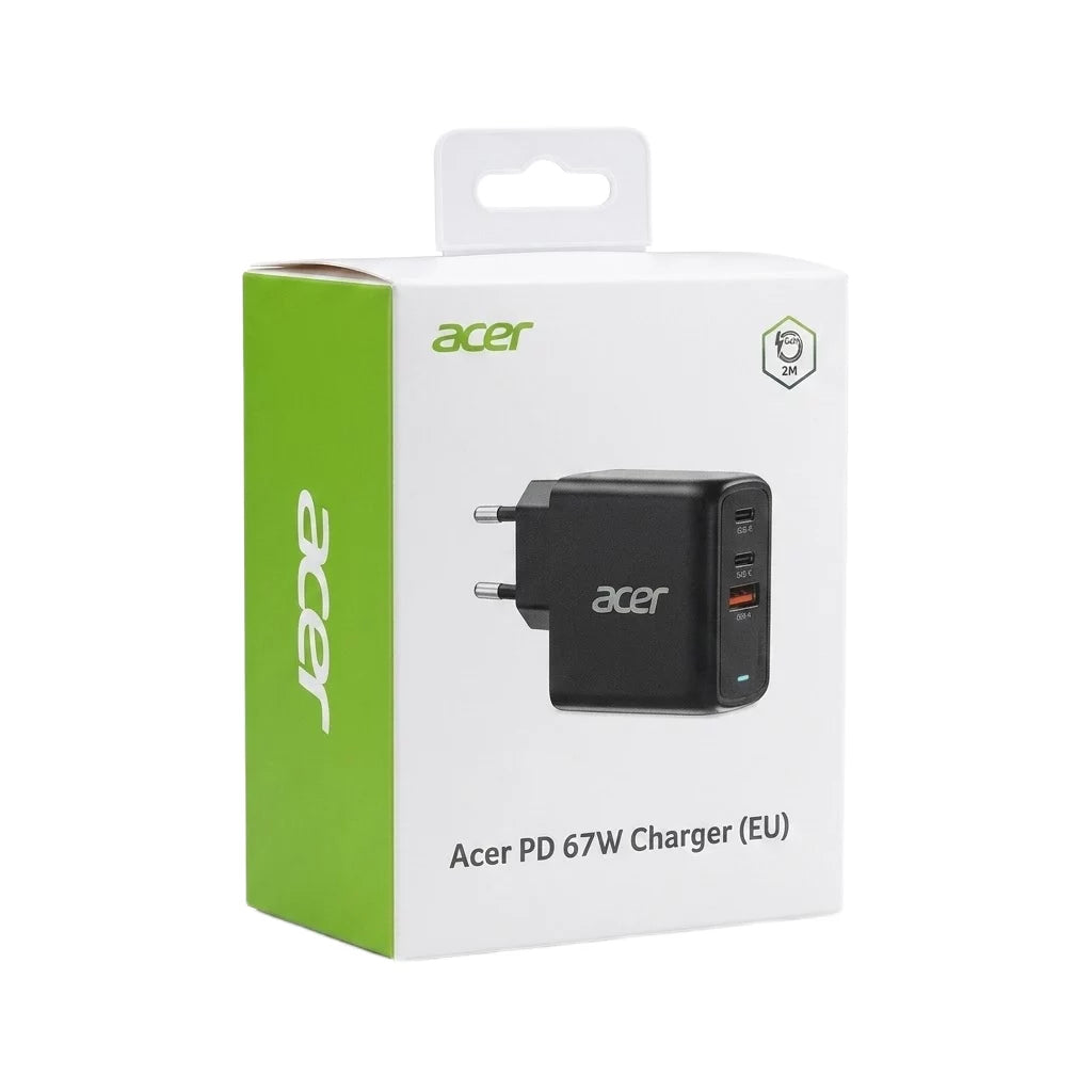 Acer Adapter 67Watt 1xUSB-A 2xUSB-C