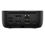 HP USB-C 100W G6 Dock Ledningsført USB 3.2 Gen 2 (3.1 Gen 2) Type-C Sort