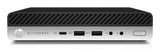 T1A HP EliteDesk 800 G4 Refurbished Intel® Core™ i5 i5-8500T 8 GB DDR4-SDRAM 256 GB SSD Windows 11 Pro Mini PC Sort, Sølv