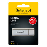 Intenso Ultra Line USB-nøgle 256 GB USB Type-A 3.2 Gen 1 (3.1 Gen 1) Sølv