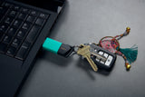 Kingston Technology DataTraveler 256 GB USB 3.2 Gen1 Exodia M (sort + turkis)