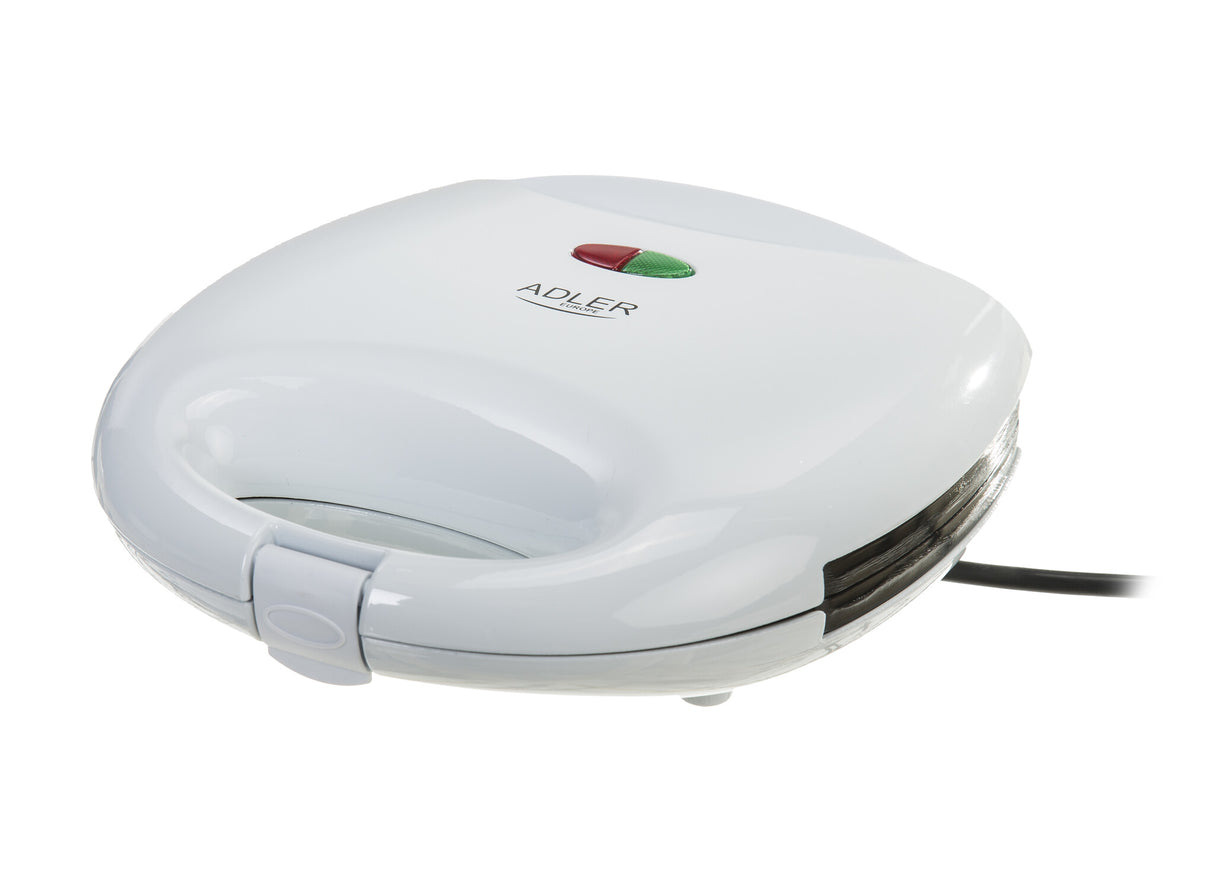 Adler AD 301 sandwichtoaster 750 W Hvid