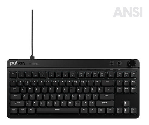 PULSAR XBOARD MS tastatur Spil USB QWERTY Sort