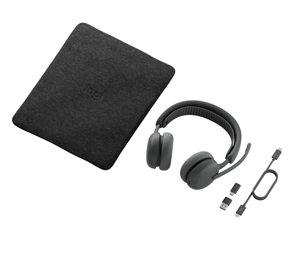 Logitech Zone Wireless 2 ES Headset Trådløs Business/Everyday USB Type-C Bluetooth Grafit