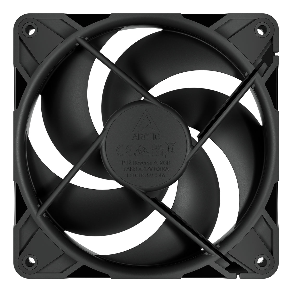 Arctic P12 Pro Reverse Fan 1-pack Sort 120 mm