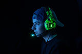 SureFire Skirmish Headset Ledningsført Spil USB Type-A Sort, Camouflage, Grøn